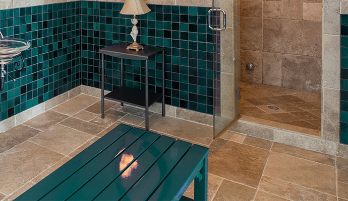 Limestone floor Limestone floor