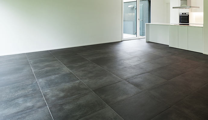 Slate floor Slate floor
