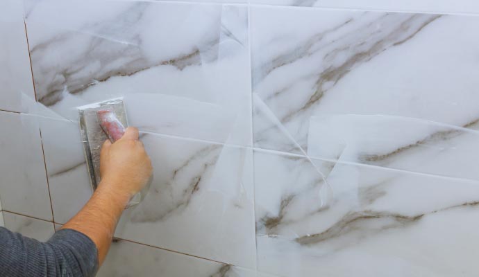 Grout coloring service