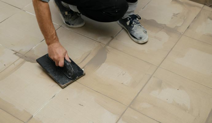 Grout sealing service