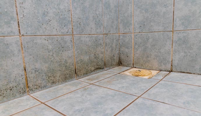 Stained tile
