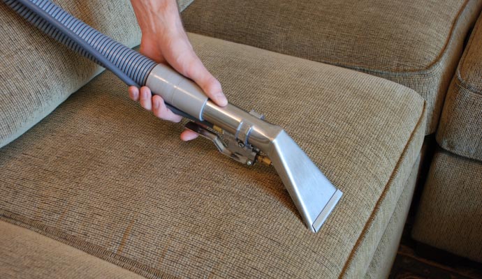 Professional upholstery cleaning service
